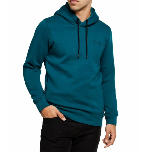 Scotch Soda Club Nomade Teal Pullover 